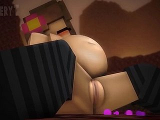 она такая милая!! высокое качество Minecraft порно с slipperyyt