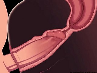 Animasi tanpa sensor hentai - Hot Blonde memiliki orgasme besar dengan kejang