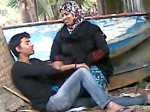 Bangladeshi Aunty with Young Beau