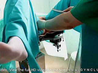 Excelente orgasmo en la silla de Gyno