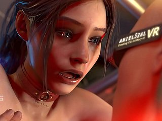 Trailer non VR per momenti VR intimi rebuff Claire Redfield #01