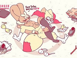 Pokemon Lopunny Diives tarafından güreşte Braixen hakim