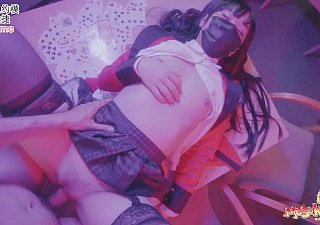 Yumeko kakegurui 팬티없이 잘못 잡았다