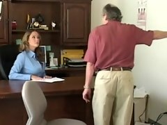 Eski Man tarafından spanked