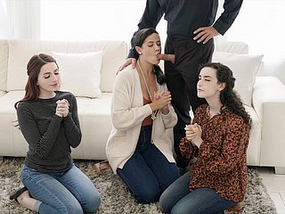 FreeUse Domestiche - Affascinanti MILF danno pieno accesso ai loro corpi perfetti per soddisfare il loro marito