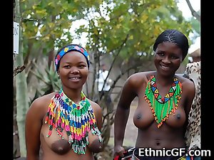 Adolescente africano GFs ébano!