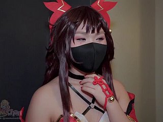 Honkai Star Quadrangle cosplay brilho chinês