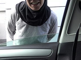 Opprobrious German Picks Close to A Syrian Refugee In Hijab