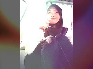Малайский Мелаю Tudung Хиджаб джилбаба Pellicle п Vid