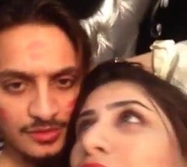 Young Pakistani lovers selfie