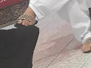 Cute Pakistani Teen ,  bonny Legs & faceshot