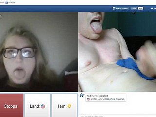 chatroulette - महिला निराश क्योंकि मैं एक चेहरे करना फ्लॉप
